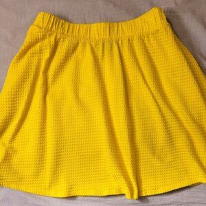 Yellow Mini Skirt